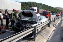 Otomobil Tira Arkadan Çarpti Açiklamasi 1'I Agir 5 Yarali