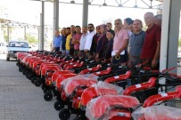 Kozan'da Yüksek Rakimli Bölgedeki Üreticilere Çapa Motoru Dagitildi