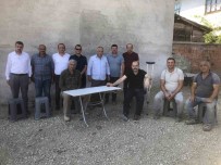 Geçirdigi Kazada Ölümden Dönen Belediye Baskani, Koltuk Degnekleriyle Çalismalari Inceledi