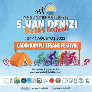 5. Van Denizi Bisiklet Festivali Basliyor