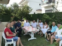 Burhaniye Kaymakami Memis; 15 Temmuz Gazisini Ziyaret Etti