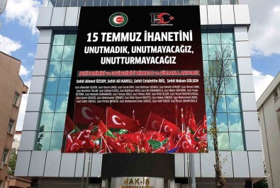 HAK-IS Genel Baskani Arslan Açiklamasi '15 Temmuz'u Unutmadik, Unutmayacagiz, Unutturmayacagiz'