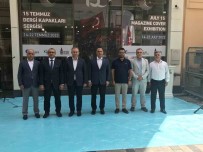 Istiklal Caddesi'nde '15 Temmuz Dergi Kapaklari Sergisi' Açildi