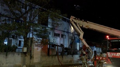 Tuzla'da kimyasal madde üreten fabrikada yangın