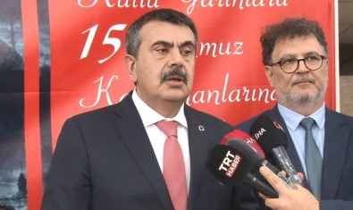Bakan Tekin Açiklamasi 'Hedefimiz Milli Birlige Ve Beraberlige Sahip Çikacak Kusak Yetistirmek'