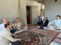 Kaymakam Hasan Kurt Sehit Ve Gazi Ailerini Ziyaret Etti.