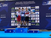 Milli Bisikletçi Ramazan Yilmaz, Avrupa Pist Sampiyonasi'nda Üçüncü Oldu