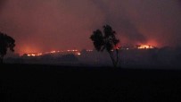 Çanakkale'de Orman Yangini Büyüdü, 1 Köy Bosaltildi, Vatandaslar Yurda Yerlestirildi