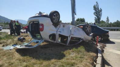 Gemlik'te Kaza, 1 Ölü 4 Yarali