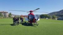 Hayat Kurtaran Ambulans Helikopter Alucra'dan Havalandi