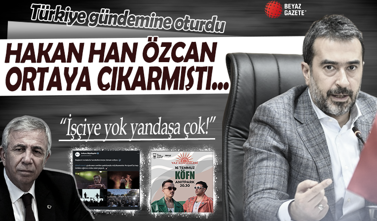 Vatandaş Mansur Yavaş'a isyan Etti: “İşçiye Yok Yandaşa Çok”