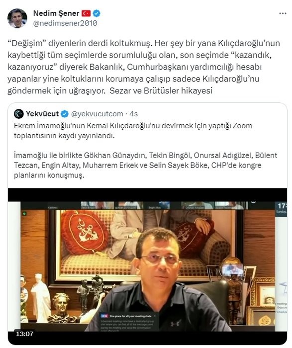 CHP’li gazeteci Barış Yarkadaş’tan 'değişim' çağrılarına olay gönderme: Önce kendilerinden başlayabilirler