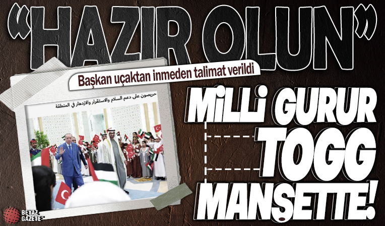 Erdoğan'ın uçağı inmeden talimat verdiler: Hazır olun!