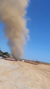 Bitlis'te Olusan Dev Hortum Korkuttu