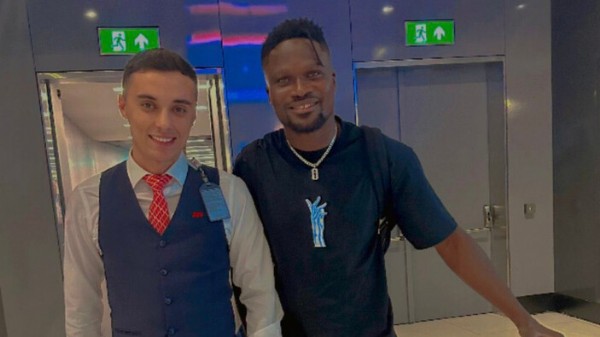 Daniel Amartey, İstanbul'a geldi