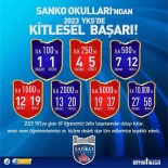 SANKO Okullari'nin YKS Basarisi