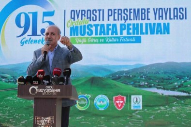 TBMM Baskani Kurtulmus, 915'Inci Güres Festivali'ne Katildi