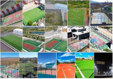 Elazig'da 54 Sahanin Yapimi Tamamlandi