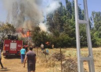 Ev Yangininda 90 Bin TL Nakit Para Ve 5 Ton Bugday Kül Oldu