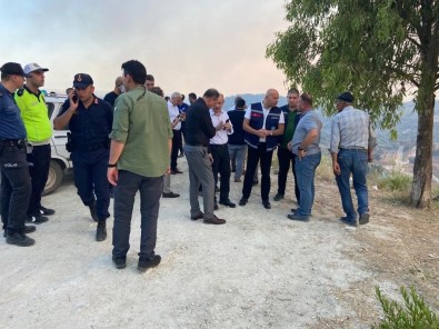 Manisa'daki Yangina Müdahale Devam Ediyor