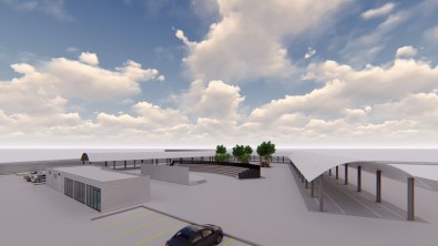 Yenikent Pazar Alanlarina Kavusuyor