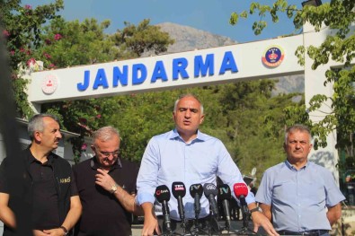 Bakan Ersoy'dan Kemer Yangini Açiklamasi