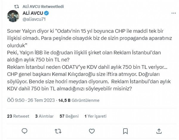 Fondaş medyada ortalık toz duman! Odatv ve Kemal Kılıçdaroğlu kavgasına o isim de dahil oldu: Hodri meydan!