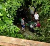 Kdz. Eregli Ilçesinde Tarim Araci Devrildi