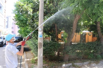 Manisa Büyüksehir'den Turgutlu'da Ilaçlama Çalismalari