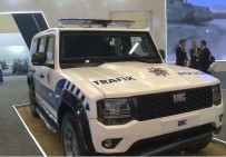 Yerli Ve Milli Zirhli Polis Araci TULGA 4X4 SUV IDEF'te Yogun Ilgi Gördü