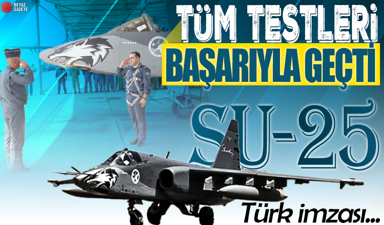Su-25'lere Türk imzası! Testi başarıyla geçti