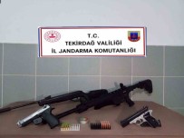 Tekirdag'da Silah Ve 255 Mermi Ele Geçirildi