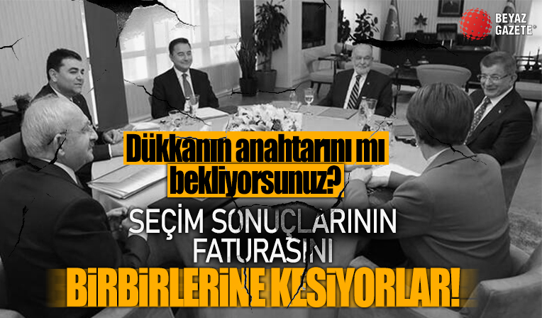 6’lı masa karıştı! ‘CHP'yle işbirliğinin karşılığını alamadık’ sözüne tepki: Dükkanın anahtarını mı bekliyorsunuz?