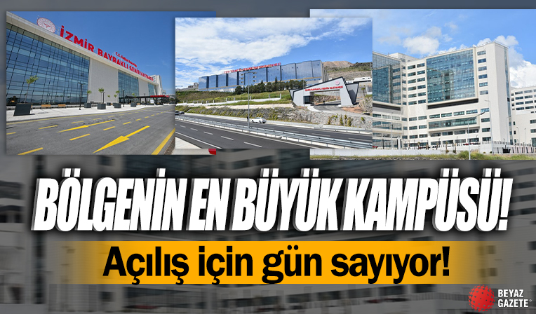 Dünyanın en büyük 10 sağlık kampüsünden biri! Dev sağlık kampüsü kapılarını halka açmak için gün sayıyor