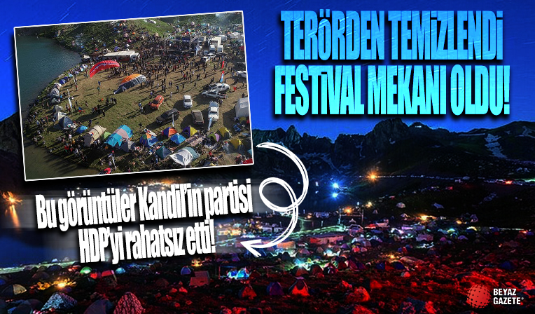 Terörden temizlenen bölgedeki festival, HDP'li Ferhat Encü'yü rahatsız etti