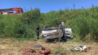 Adiyaman'da Otomobil Takla Atti Açiklamasi 1 Ölü, 2 Yarali