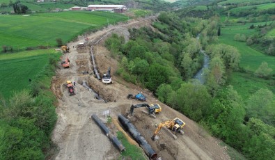 5 Ilçeyi Ilgilendiren Dev Proje Devam Ediyor