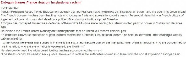 Başkan Erdoğan'ın Fransa yorumu dünya basınında: Hepsi söylediği bir kelimeye dikkat çekti