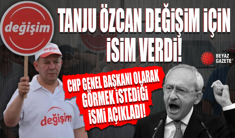 'Adalet' yürüyüşüne çıkan Tanju Özcan'dan CHP Genel Başkanlığı için Ekrem İmamoğlu'na destek