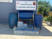 Adana'da Bin 50 Litre Sahte Içki Ele Geçirildi