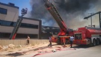 Gaziantep'te fabrika yangını