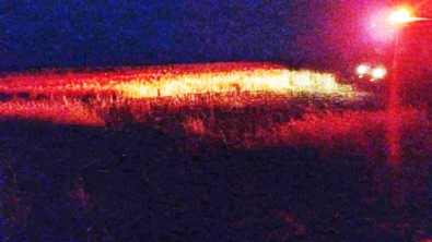 Konya'da Arpa Tarlasinda Yangin