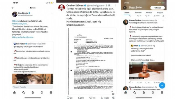 Merdan Yanardağ tutuklanmıştı: Terör seviciler hakim Ramazan Çiçek'i hedef gösterdi!