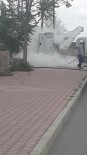 Igdir'da Alev Alan Elektrik Trafosu Korkuttu