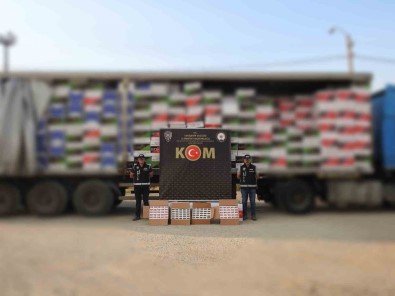 11 Milyon 650 Bin Adet Bandrolsüz Filtreli Sigara Kagidi Ele Geçirildi
