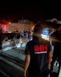 Çankiri'da Iki Otomobil Çarpisti Açiklamasi 1 Ölü, 9 Yarali