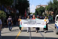 Eskisehir'de Koruyucu Aile Günü Farkindalik Yürüyüsü Mehteran Takimi Esliginde Düzenlendi