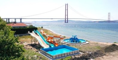 Lapseki'de Aqua Park Projesinde Sona Dogru
