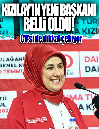 Kızılay Başkanlığı’na Prof. Dr. Fatma Meriç Yılmaz seçildi