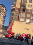 Mus'ta 13 Katli Binanin 5'Inci Katinda Çikan Yangin Korkuttu